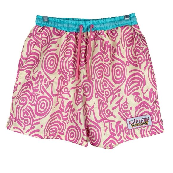 Killer Klowns From Outer Space Swim Trunks Men's XL Mesh Lined Drawstring Shorts - Picture 1 of 13